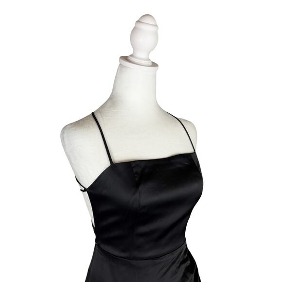 Manning Cartell Miami Heat Open Back Midi Dress 2 Black NEW - Picture 5 of 11